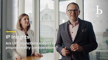 IP Insights: Are UPC injunctions subject to proportionality considerations? (2024)