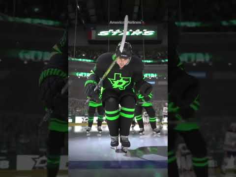 Oilers vs Stars Feb 17/24 Sim #shorts #oilers #stars #nhl #nhl24 #sim #simulator #hockey