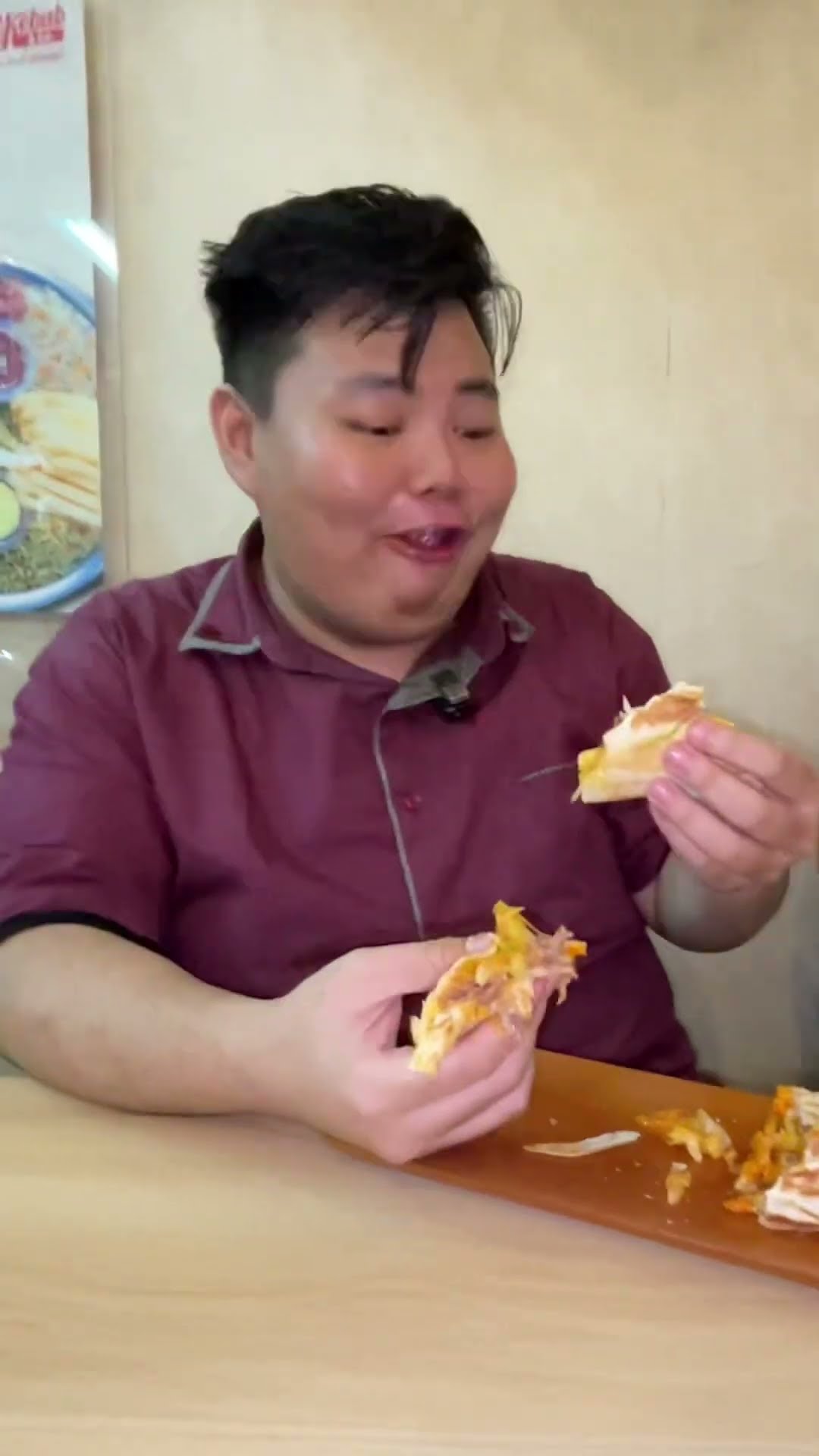 Makan Kebab 1 Meter = Rp1.000.000