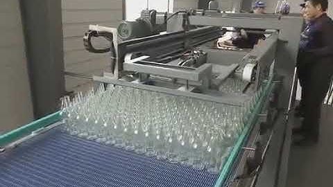 Automatic Glass Bottle Depalletizer Pack Take-off Device Unpiler