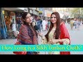 How Long is a Sikh Turban Cloth ? | What Pakistani People Know about Sikh Community | Sana Amjad