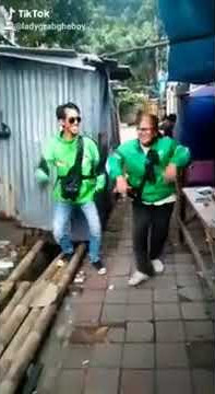 tiktok viral joged #ojol #grab #gojek #shorts