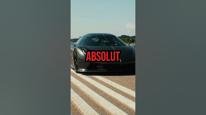 Fastest Car In The World | Koenigsegg Jesko Absolut
