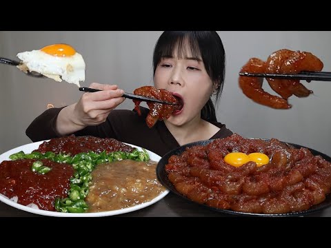 맛있는먹방♡ 밥도둑 모여라~~☺️ 새우장, 순살 <strong>게장</strong>, 단새우 비빔장, 매운, 새우, <strong>게장</strong>, 먹방. mukbang, spicy, kimchi, ASMR.