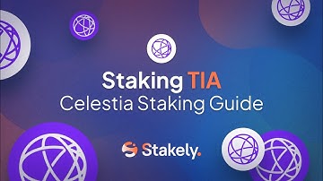 How to stake $TIA | Celestia Staking Guide
