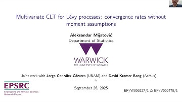 Multivariate CLT for Levy processes: convergence rates without moment assumptions