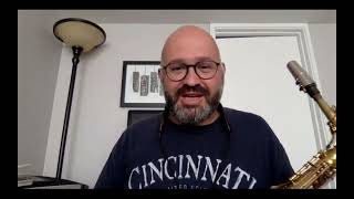 6/8/21 "Extended Techniques for Sax" with Austin Vickrey - CJH's Young Lions Program