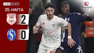 Pendikspor 2-0 Sarıyer 25. Hafta Maç Özeti̇ Trendyol 1. Lig - 202526