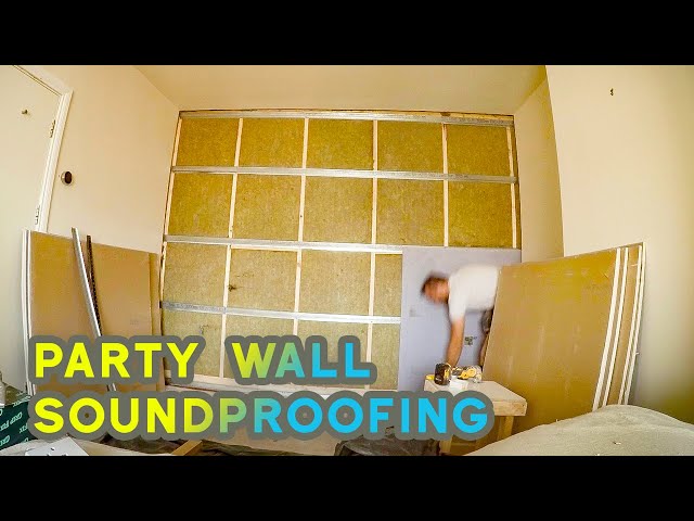 How To Soundproof A Party Wall - The Correct Way!