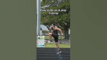 How to do an A skip tutorial(speed programs link in bio)#fyp #shorts #fitness #speed #gym #track