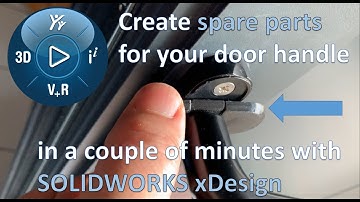 Create simple spare parts with SOLIDWORKS xDesign on 3DEXPERIENCE Platform.