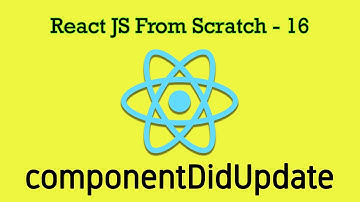React JS 16 - ComponentDidUpdate - Lifecycle hook to be called right after the component is updated.