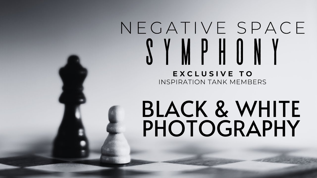 Black and White Photography | "Inspiration Tank" | Negative Space Symphony