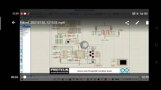 DIY assignment 4,pavan beerelli (section 3),roll no.20MI31007.|Arduino|Proteus|node-red