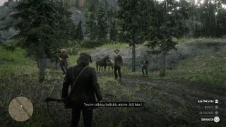I Believe This Is CANON Option For John In This Situation - Red Dead Redemption 2