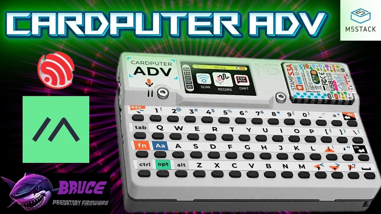 Карточный компьютер M5stack ADV