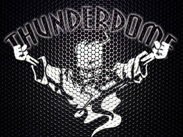 DRAPEAU FLAG THUNDERDOME Hardcore ID&T Gabber Thunderdome Wizard