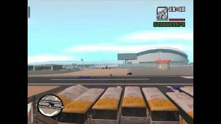 Bus Jumping Stunts! Police Cycles! GTA SA San Andreas! screenshot 3