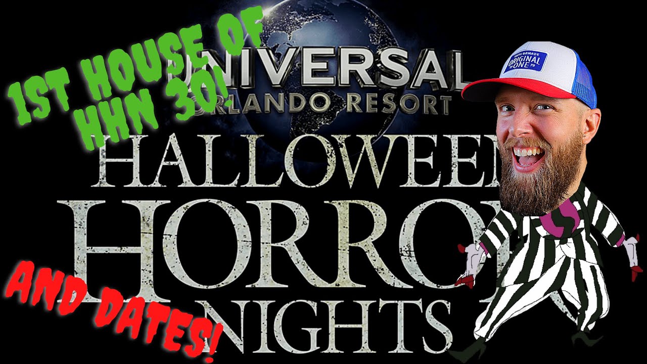 Halloween Horror Nights Orlando | HHN 30 Dates AND Beetlejuice House Announced!
