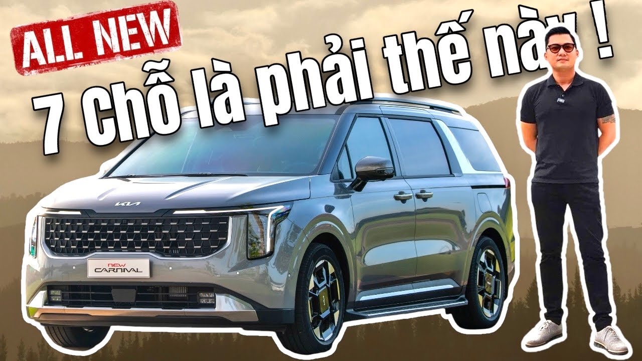 Kia Carnival 2024 giá từ 1 tỷ 3, thay đổi ngoại hình, thêm an toàn ADAS 2.0, lại trùm phân khúc thôi