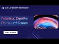 Ultra-Futuristic Dome Immersive LED Display#leddisplay #ledscreen #immersive