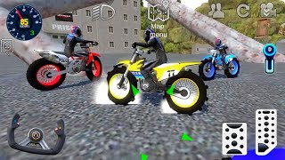 Offroad Outlaws Dirt Motocross Multiplayer Racing Motorcycle Driving Android 3D Gameplay screenshot 5