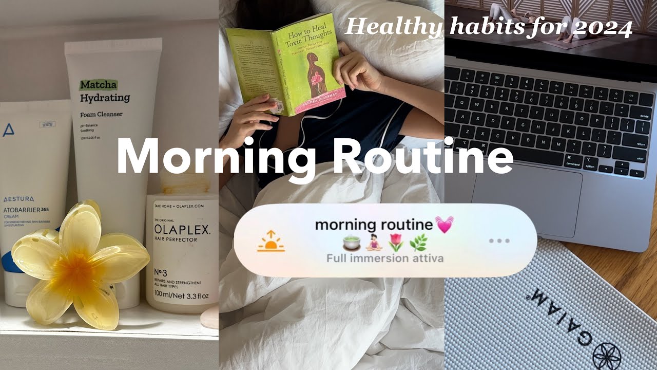 My morning routine as a ballerina 🧘‍♀️| Healthy habits for 2024