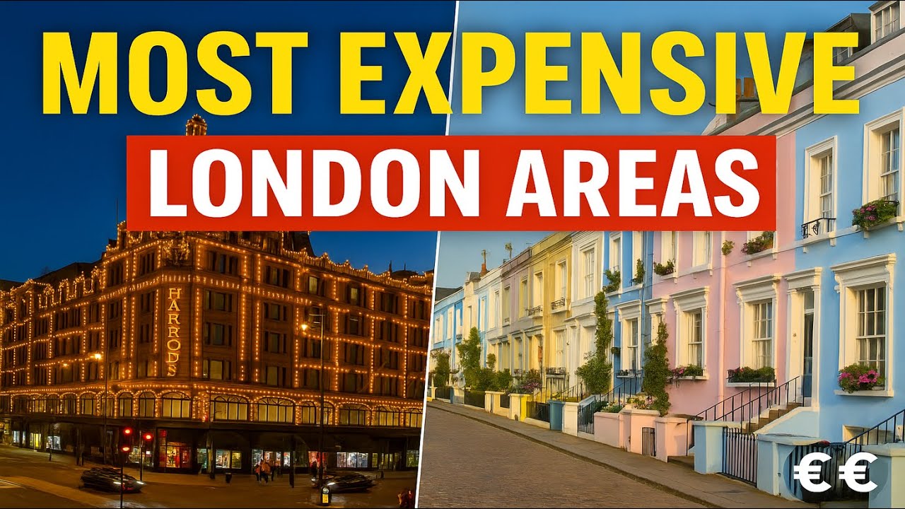 The Quiet and the Most Expensive postcodes in London in 2025