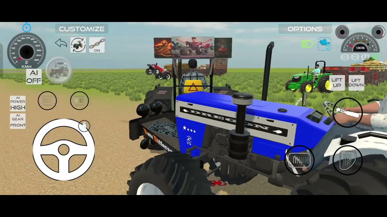 Drive JCB and Uploading Stone From Dumper Truck in Game #truck#jcb #tractor #dumper #games #tending 