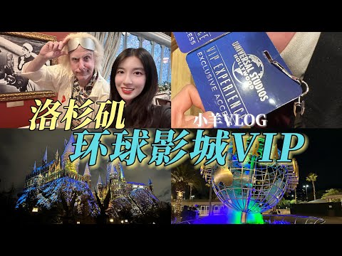 加州环球影城VIP体验|好莱坞电影拍摄地|洛杉矶旅行vlog|Universal Studios Hollywood VIP|小羊vlog47