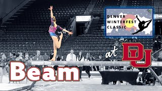 Emersyn Level 8 Balance Beam Routine (9.450) at the 2024 Denver Winterfest Classic hosted by CGI
