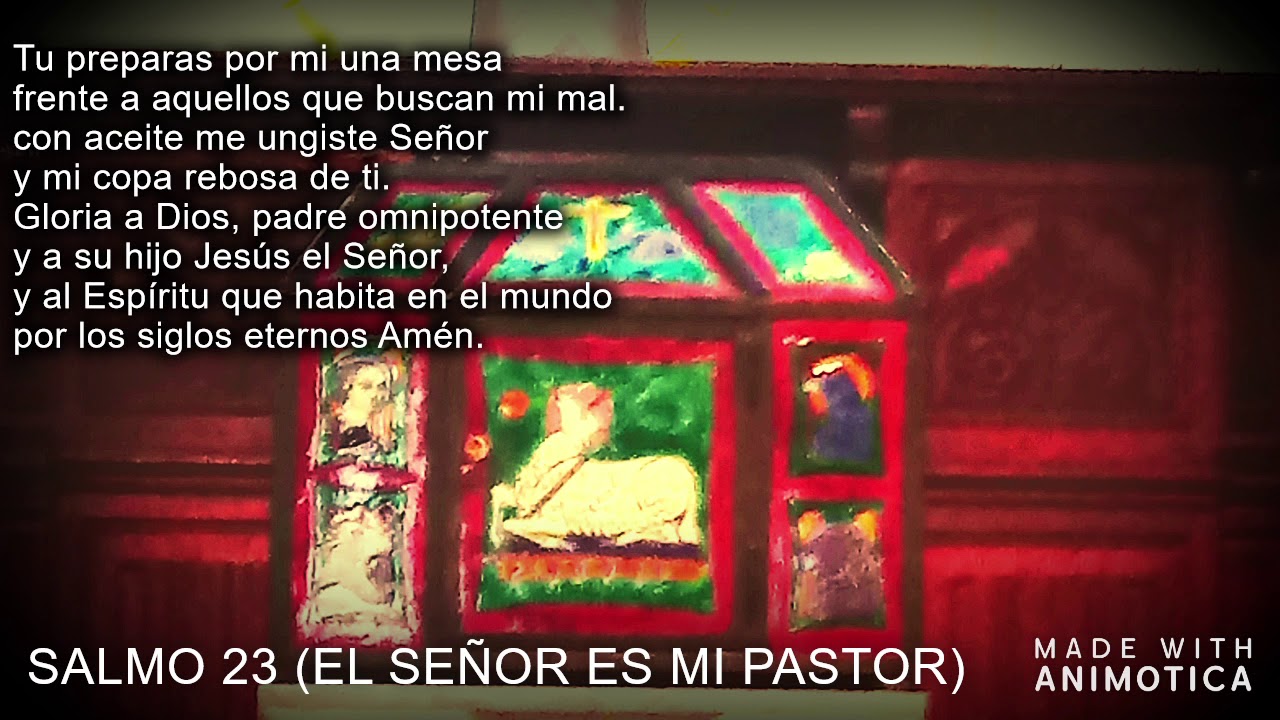 El Señor es mi Pastor - Salmo 23 (acordes) - YouTube