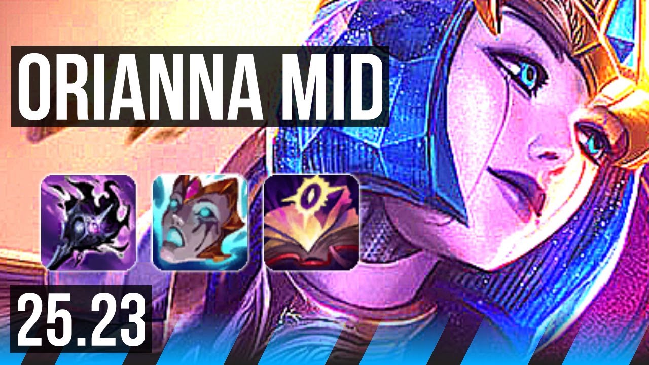 ORIANNA vs VEIGAR (MID) | Legendary | NA Grandmaster | 25.23