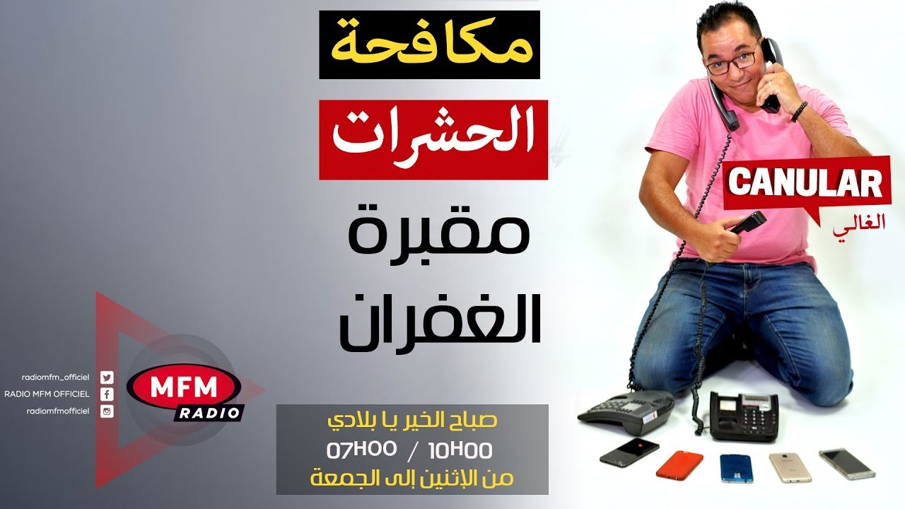 الغالي يتصل بمكافح الحشرات مباشرة من مقبرة الغفران