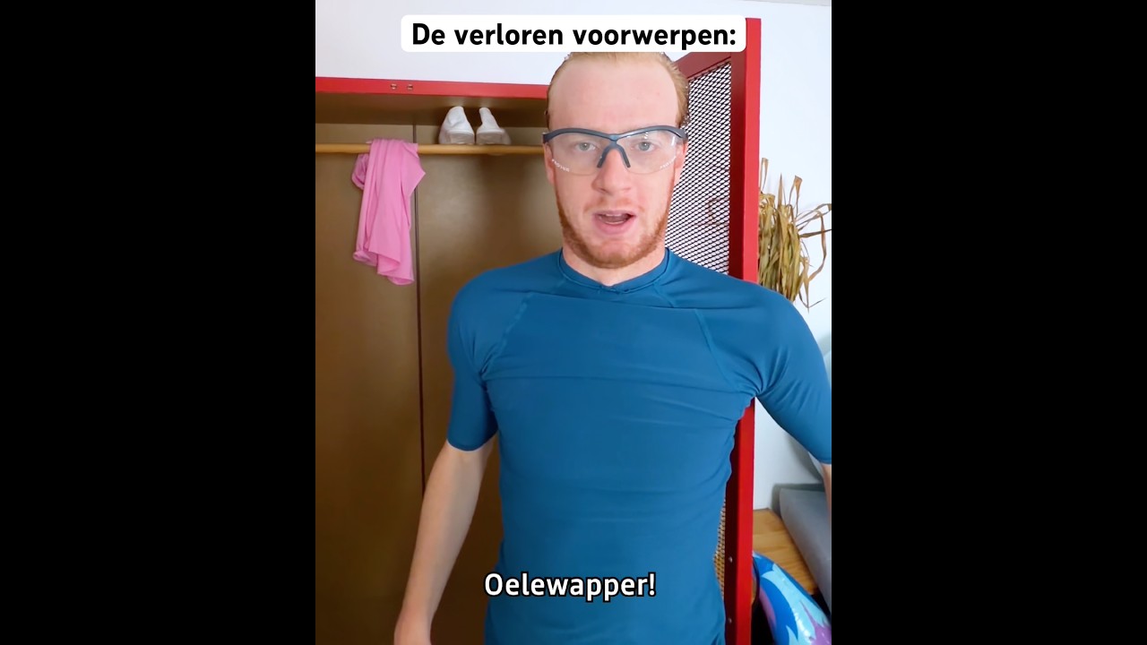 Je sportkleding vergeten… 🤣