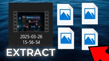 How To Extract Frames From A Video - Step by Step Tutorial