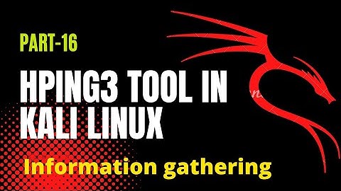 hping3 ip spoofing using Kali Linux | hping3 ddos attack | The AB