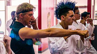 "Each of you is gonna take a punch in the face" | Cobra Kai | CLIP