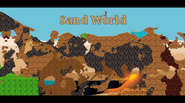 Sand World - Particle simulation in an infinite world now!