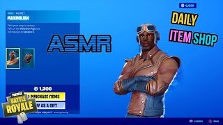 ASMR | Fortnite RARE Maximilian Skin Returns! Daily Item Shop Update 🎮🎧 Relaxing Whispering 😴💤 screenshot 3