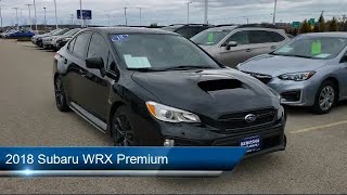 2018 Subaru WRX Premium Kenosha  Milwaukee  Waukegan  Racine  Arlington Heights
