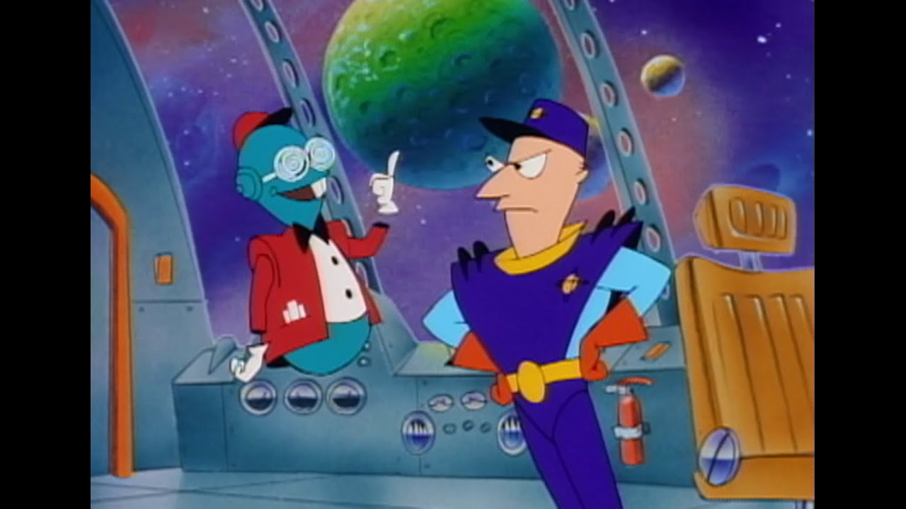 What A Cartoon! - Capitán Buzz Cheeply en Un escape limpio (Captain Buzz Cheeply in A Clean Getaway)