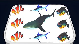 MAX LEVEL in Fish Rush! Game ⚜️ Merge Master screenshot 4