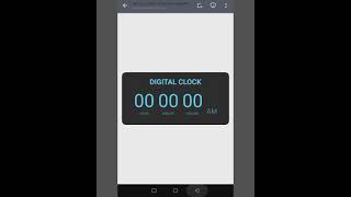 How to Code a Digital clock with HTML, CSS AND JAVASCRIPT | Step By Step Guide