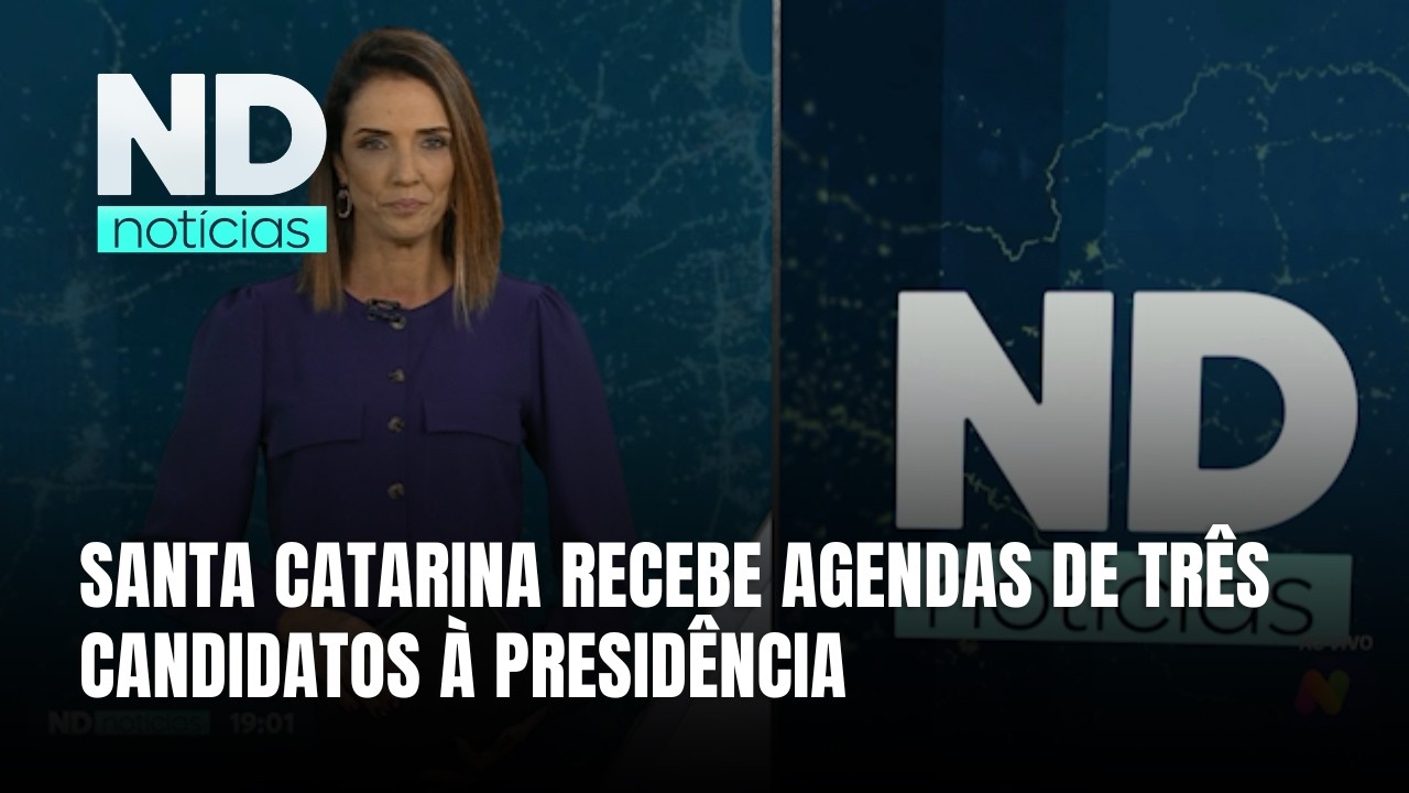 Presidenciáveis fazem atos de campanha em cidades de Santa Catarina
