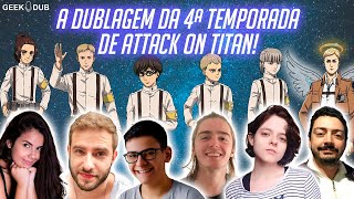 Attack on Titan: Veja o final perfeito para os dubladores da série!