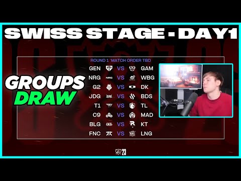 LS Reacts to the WORLDS 2023 Swiss Stage Draw