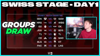 LS Reacts to the WORLDS 2023 Swiss Stage Draw