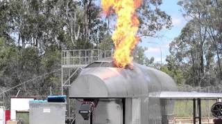 Airplane Fire Prop - Cabin (Testing)