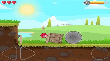 Red Ball 4 : Green Hills - Level 4 - Walkthrough {Gameplay / HD}